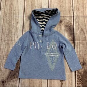 Ralph Lauren Blue Hoodie 9M